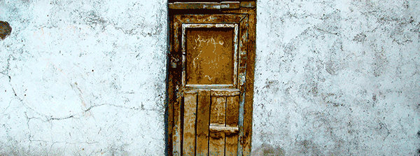 rustico puerta
